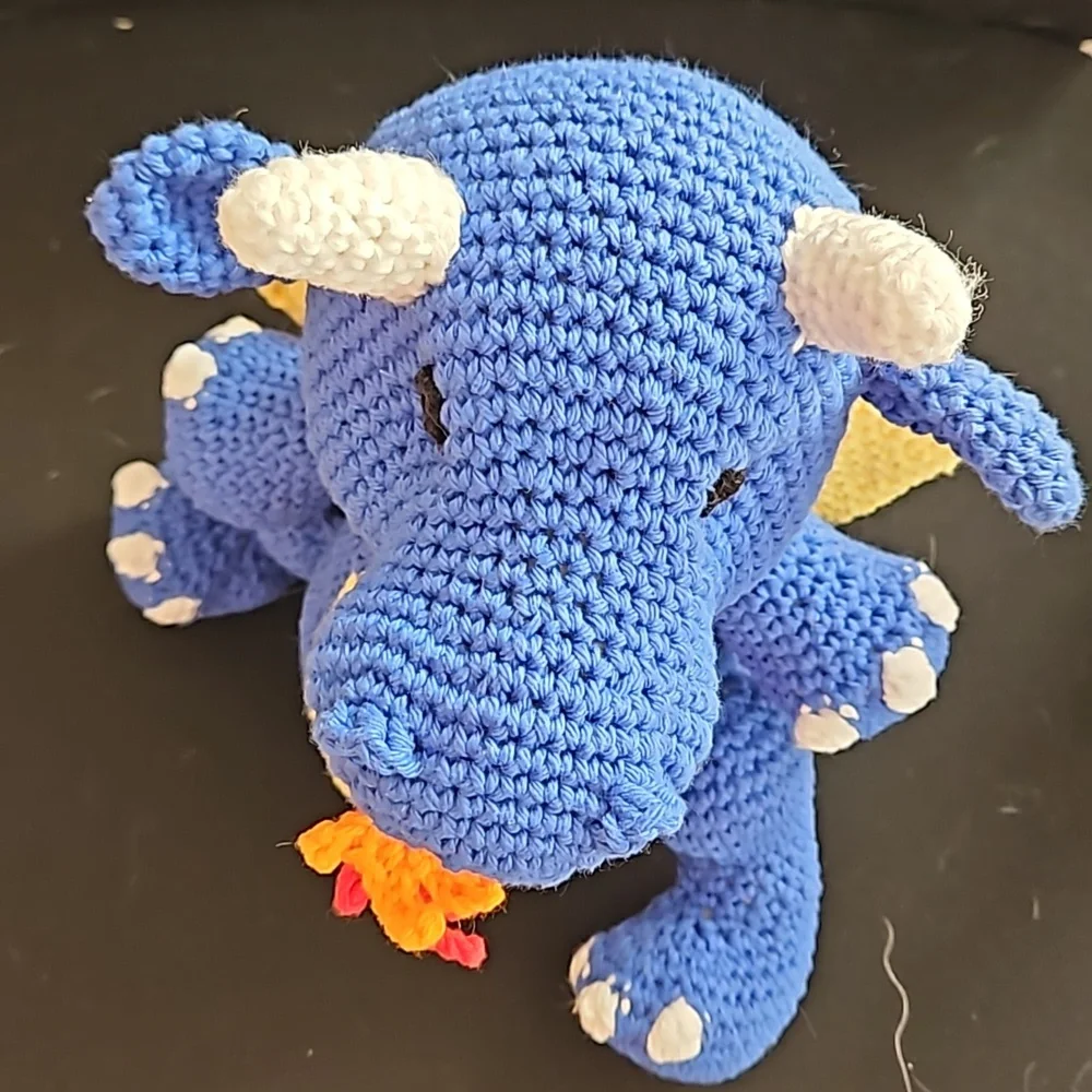 Crochet Dragon - Picture 4 of 7